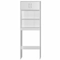Better Home Products Ace Over-The-Toilet Storage Rack, White 3416-ACE-WHT